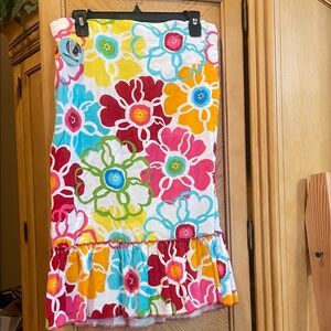 Room it up floral towel wrap size m/l